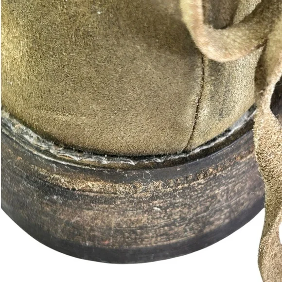 Free People Cambridge Wrap Leather suede Boots brown size 39 - Picture 7 of 16